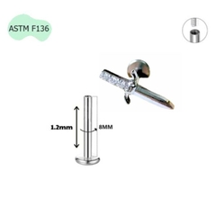 Titanium Brighty Sword - 1.2*8mm