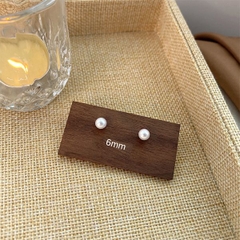 Trang sức ngọc trai 2 size - hợp kim