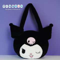 Túi bông Kuromi đen