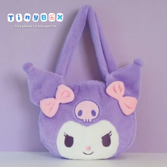 Túi bông Kuromi tím
