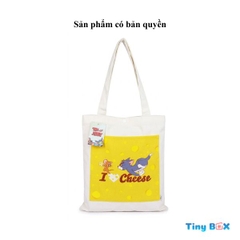 Túi tote vải canvas TJ Cheese 02