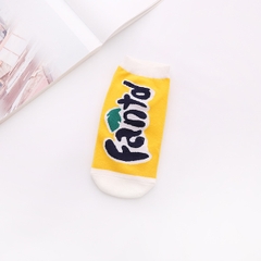 Vớ unisex in hình nước ngọt Fanta - Giá rẻ bất ngờ