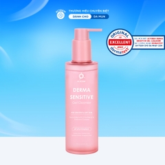 Gel rửa mặt dành cho da nhạy cảm, da khô, da hỗn hợp Actidem Derma Sensitive Gel Cleanser 200ml