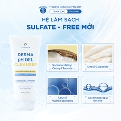 Gel rửa mặt sạch sâu dành cho da dầu mụn Actidem Derma pH Gel Cleanser 150ml