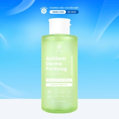 Nước Tẩy Trang Dành Cho Da Dầu Mụn Actidem Derma Purifying Cleansing Water 500ml