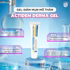 Gel giảm mụn Actidem Derma Gel 18gr