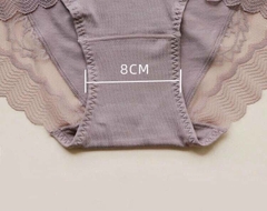 Quần cotton pha ren [8889]