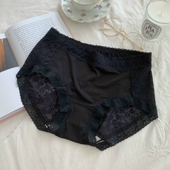 Quần gen nhật cotton pha ren [8205]