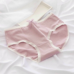 Quần cute trái tim hồng cotton