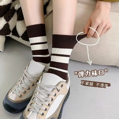 Tất gấu kẻ cao cổ [02]