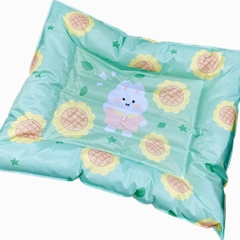 Đệm hè chữ nhật gel viền bông chống thấm 50*63