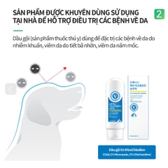 Sữa tắm đặc trị về da Prunus Dr.Micochlodine Shampoo chai xanh