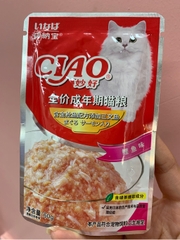 Pate CIAO cho mèo vị Cá ngừ & Cá hồi