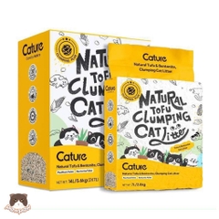 Cát đậu nành cho mèo CATURE Tofu Clumping 7L - hương sữa