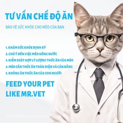 Thức ăn mèo MrVet 1kg mọi lứa tuổi 30% protein