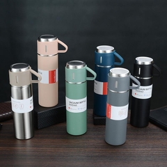 Bình Giữ Nhiệt Kèm 2 Ly Inox 304 An Toàn Không Gỉ BGN06
