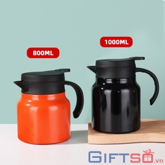 Bình Trà Giữ Nhiệt Inox Không Gỉ BTGN01- In logo Theo Yêu Cầu