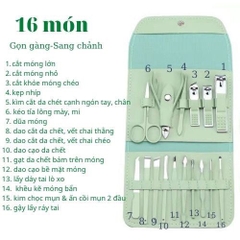 Bộ Cắt Móng Tay 16 Món