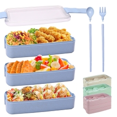 Hộp Đựng Cơm Văn Phòng Lúa Mạch HC04