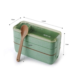 Hộp Đựng Cơm Văn Phòng Lúa Mạch HC04