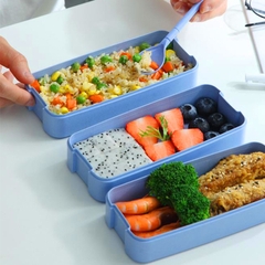 Hộp Đựng Cơm Văn Phòng Lúa Mạch HC04