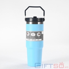 Ly Giữ Nhiệt Có Quai Xách In Logo V70
