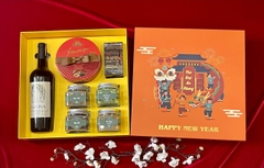 Quà Tết Doanh Nghiệp Hộp Giấy Cam HG3