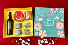Quà Tết Doanh Nghiệp Hộp Giấy  Xanh HG2