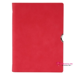 Sổ Tay Nhân Viên Bìa Da Gáy Còng Đẹp Sang Trọng SD010