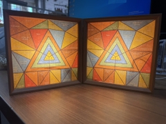 Đèn để bàn (3 chế độ màu) 16x16