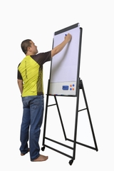 Bảng Flipchart Cao Cấp Vadoton Busan – Điều Chỉnh Chiều Cao, Chân Di Dộng Gấp Gọn