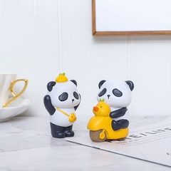 Mô hình Gấu trúc Panda vịt vàng