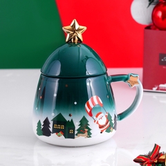 Cốc ly sứ Christmas hộp quà tặng ngôi sao