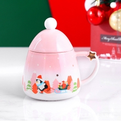 Cốc ly sứ Christmas hộp quà tặng ngôi sao