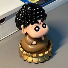 Mô hình tượng Shin bút chì cosplay Phật Tổ Như Lai Ráp kiểu dáng dễ thương, tịnh tâm giải nghiệp đặt bàn học,quà tặng