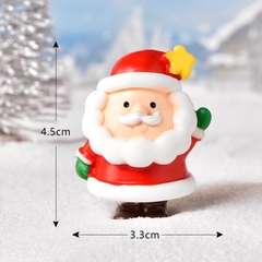 Set mô hình 5 Ông già Noel dễ thương