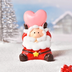 Set mô hình 5 Ông già Noel dễ thương