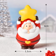 Set mô hình 5 Ông già Noel dễ thương