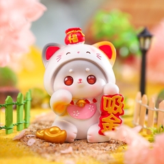 Set mô hình Shiba thần tài hoa anh đào