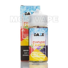 7 DAZE FUSION FREEBASE STRAWBERRY BLACKBERRY LEMON ICED (CHANH MÂM XÔI VIỆT QUẤT DÂU LẠNH) CHÍNH HÃNG - 100ML - MON VAPE