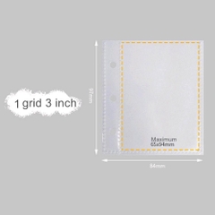 Binder mini bìa nhựa có sẵn 20 sheet đựng 40 photocard