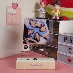Khung ảnh mica Spotify NewJeans