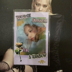Photocard BP Rosé - Thẻ ảnh bo góc BP Rosé