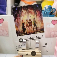 Khung ảnh mica Spotify Aespa