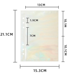 Binder bling đựng card (binder + 25 sheet đựng 200 card)