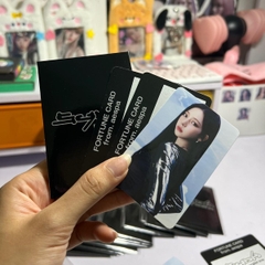 Aespa Fortune Scratch Card Official - Thẻ ảnh nhắn gửi lời may mắn Aespa Chính Hãng
