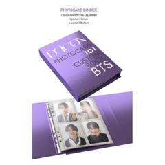 Tách set bộ ảnh BTS DICON (Binder, photocard, card holder, collect book, postcard)