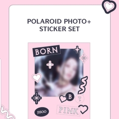BLACKPINK POLAROID PHOTO OFFICIAL + STICKER SET