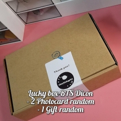Hộp quà may mắn BTS DICON (photocard off)
