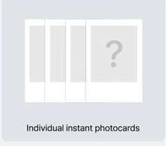 Set card POB BLACKPINK 3rd MINI ALBUM [DEADLINE]